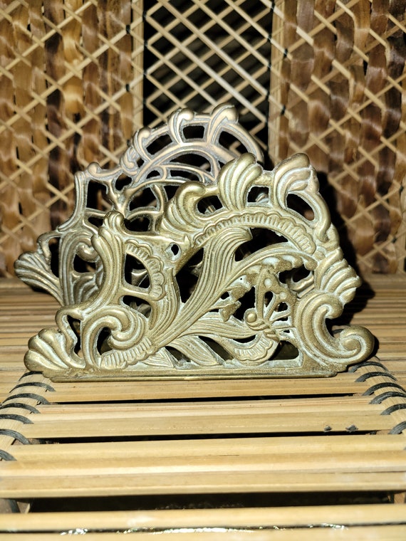 Brass Letter Holder Etsy