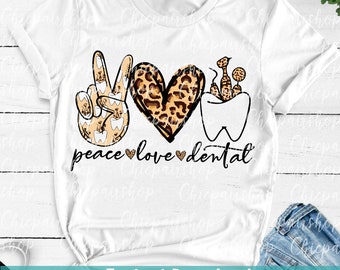 Free Free 226 Peace Love Dental Svg SVG PNG EPS DXF File