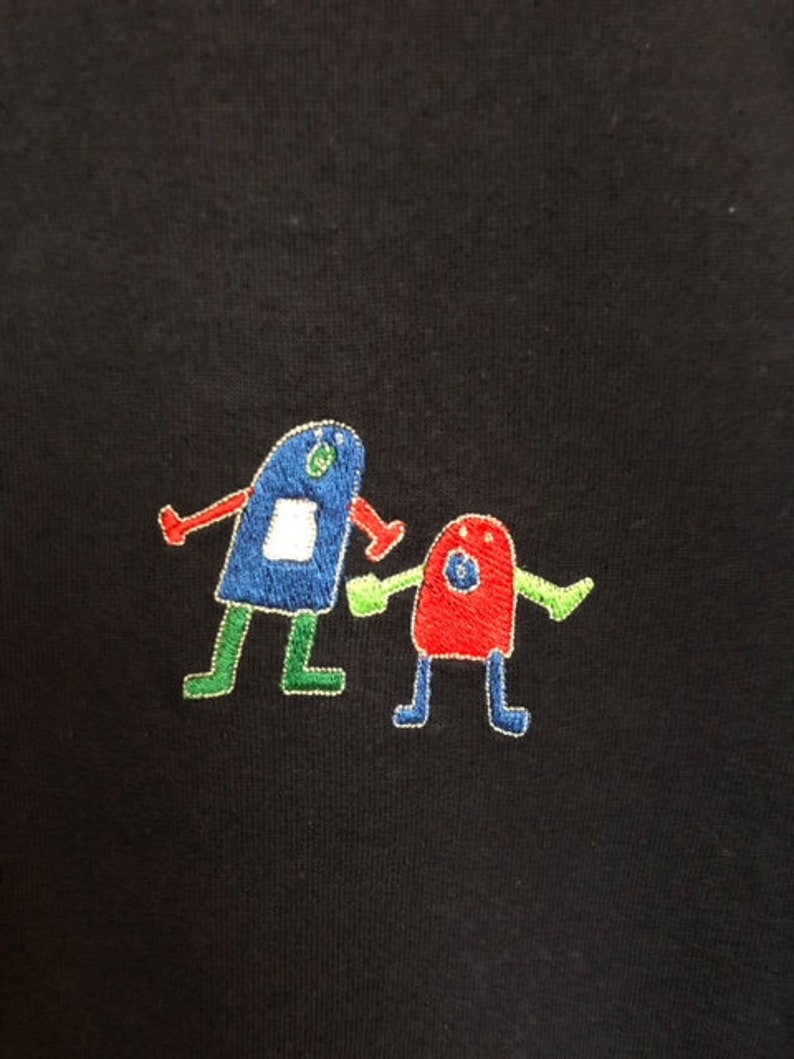 Kinderkunst auf Sweatshirts UNISEX für Große Bild 5