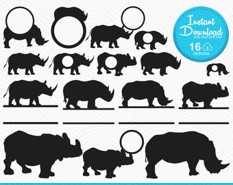 Download Rhino Svg Etsy
