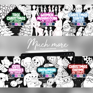 100 Procreate Cute Animal Stamps | Procreate Animal Illustration ...