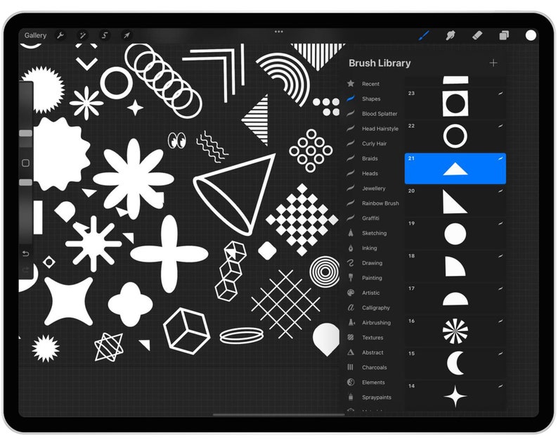 procreate geometric