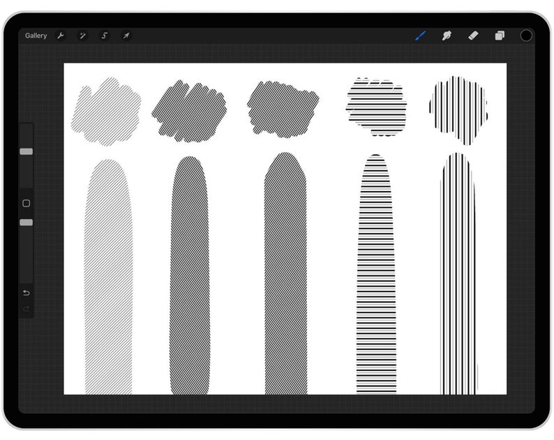 33 Procreate Halftone Brushes Procreate Halftone Textures Etsy