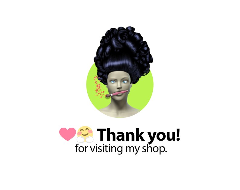 20 Procreate Curly Hair Brushes Hair Edge Procreate Brush Etsy