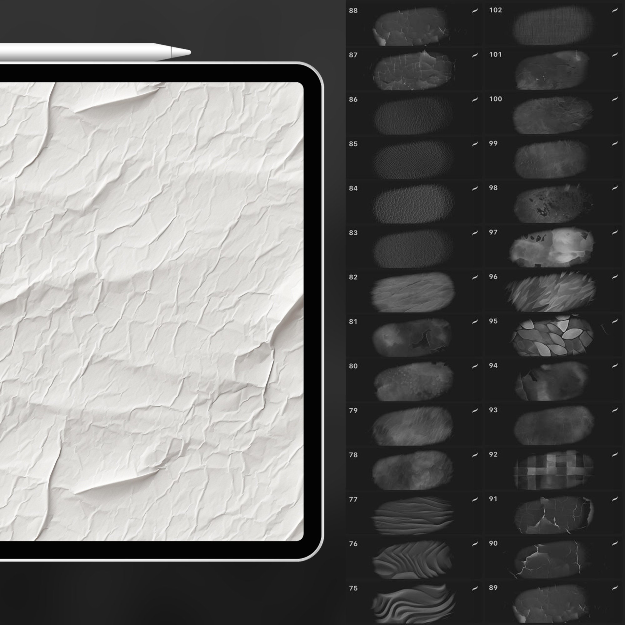 140 Procreate Watercolor Paper Textures | Procreate Canvas Texture ...