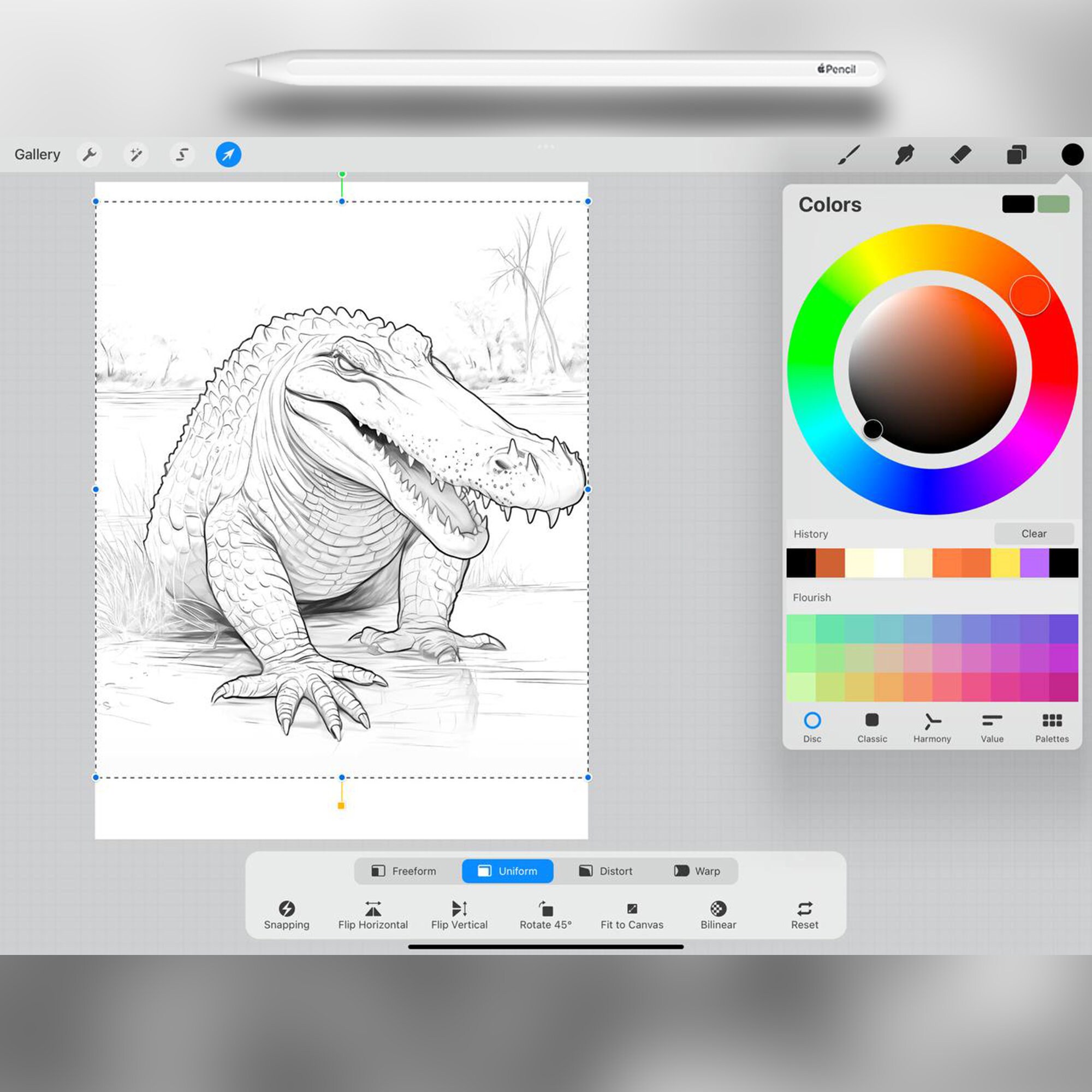 30 Safari Animals Procreate Brushes, African Animals Procreate Stamp ...
