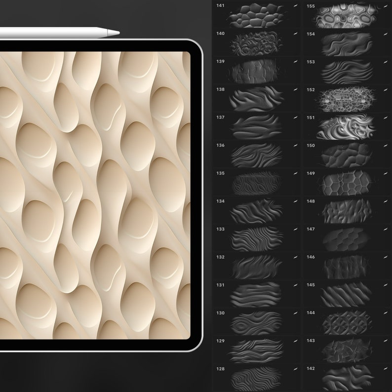 150 Procreate Ceramic Textures | Smooth Ceramic Procreate Texture ...