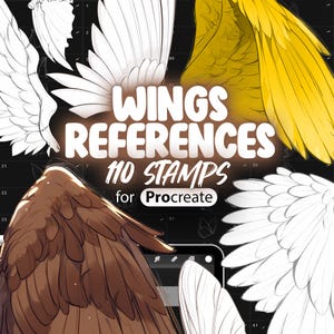 110 tampons de référence sur les ailes de procréation | Les ailes d&#39;ange procréent | Les ailes de chauve-souris procréent | Aile de fée Procréer | Les ailes en plumes procréent