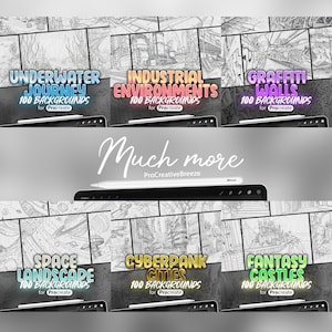 100 Procreate Graffiti Walls Backgrounds | Procreate Urban Decay Stamps ...