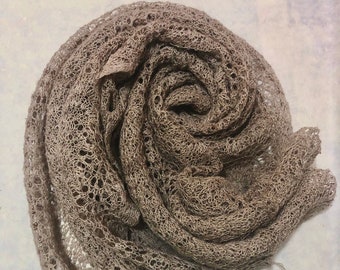 Wild Himalayan Nettle Shawl.Natural.Sustainable