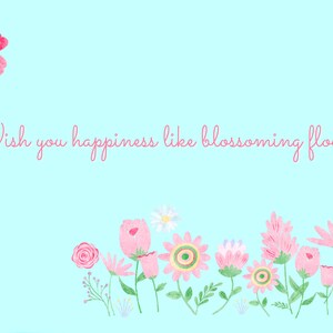 Florals Clipart Digital Watercolor png GraphicsPink | Etsy