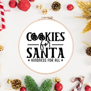 Santa Claus Embroidery Pattern | Christmas Embroidery Pattern | Hand Embroidery Design | Digital Download | Instant PDF Printable Embroidery