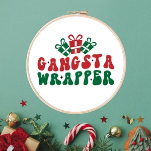 Christmas Embroidery Pattern | Winter Embroidery Design | Festive Embroidery | Hand Embroidery | Digital Printable Embroidery PDF