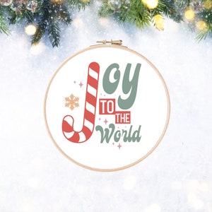 Christmas Embroidery Pattern | Festive Embroidery Design | Winter Embroidery | Hand Embroidery | Digital Printable Embroidery PDF