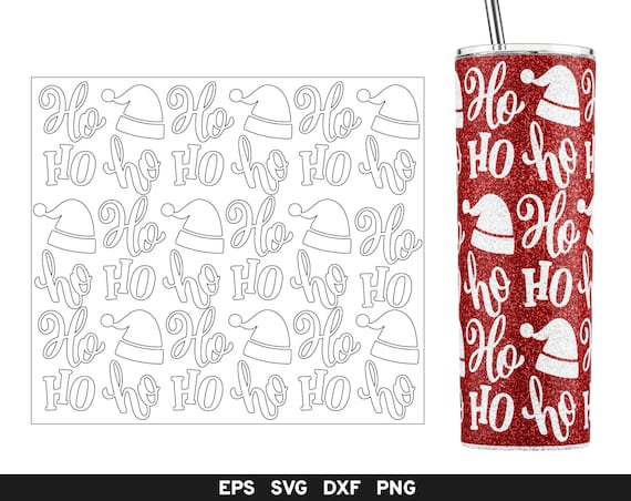 Christmas Burst Tumbler Template Christmas Tumbler Hogg 20oz - Etsy