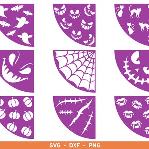 Halloween Bleach Stencil svg, Halloween Stencils dxf, Pumpkin Bleaching Stencils png, Halloween Stencil svg, Fall Bleach Stencil svg
