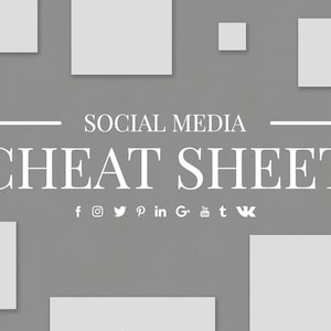 Guía rápida de optimización de tamaños para redes sociales – Guía de diseño gráfico (PSD)