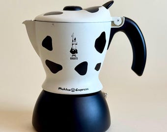 Bialetti Mukka Express Original Moka Cappuccino Cow Vintage Coffee