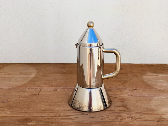 Stovetop Coffee Maker Moka Pot Espresso Maker Percolator Italian 6 Glass  Vintage