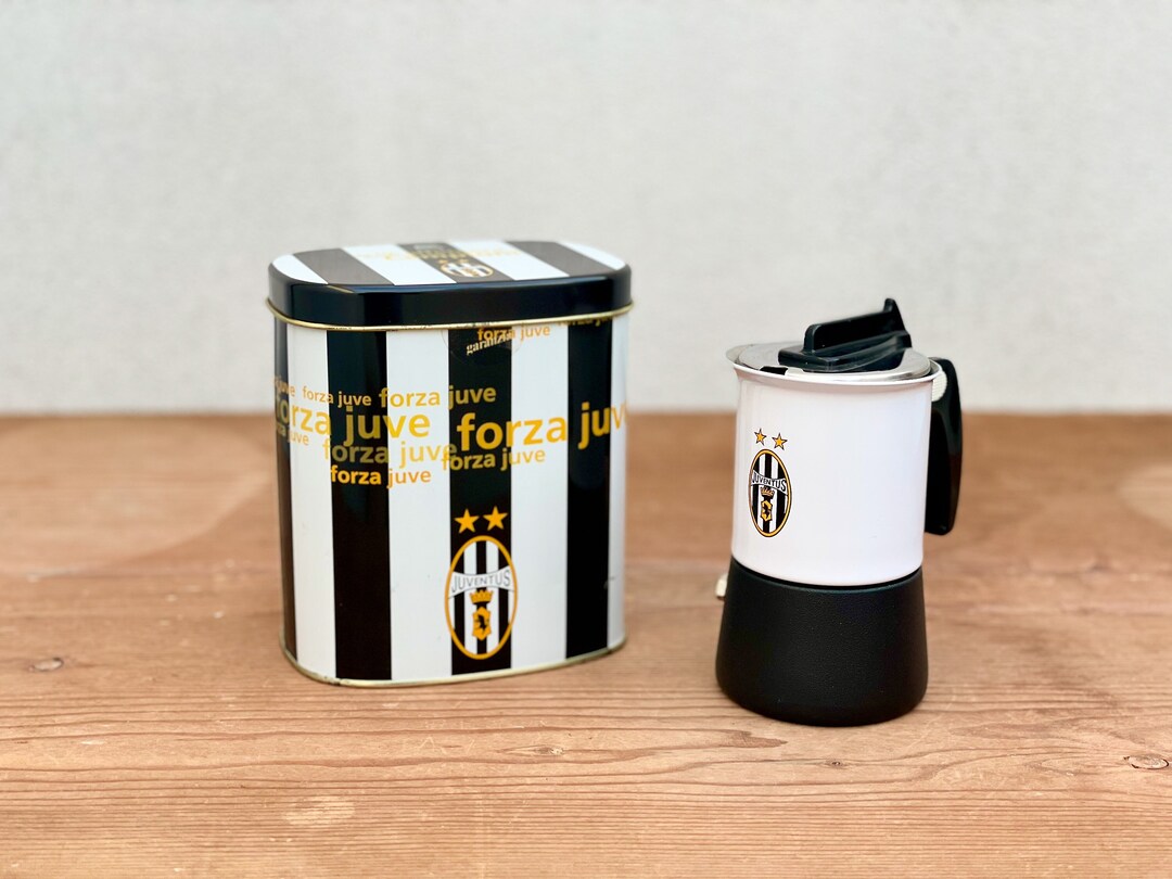 RARE Vintage Coffee Maker juventus, in Stainless Steel, 80s