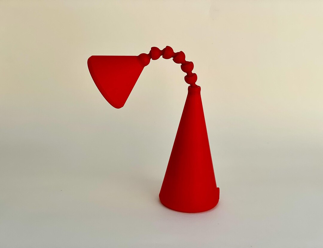 【IKEA】FRYEBO IKEA Fryebo, Vintage Desk Lamp, in Red Plastic, Design Ola