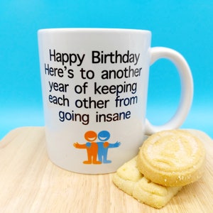 Happy Birthday, friends. MUG