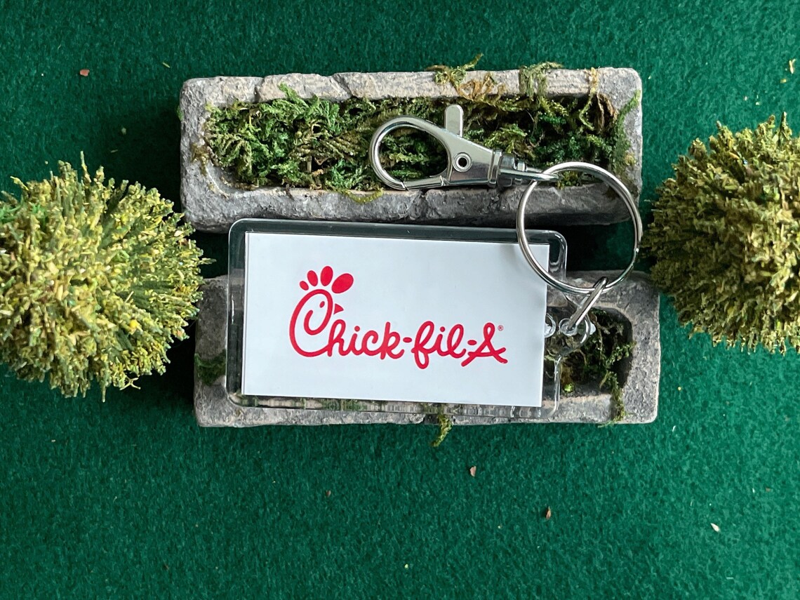 ChickfilA keychain Etsy