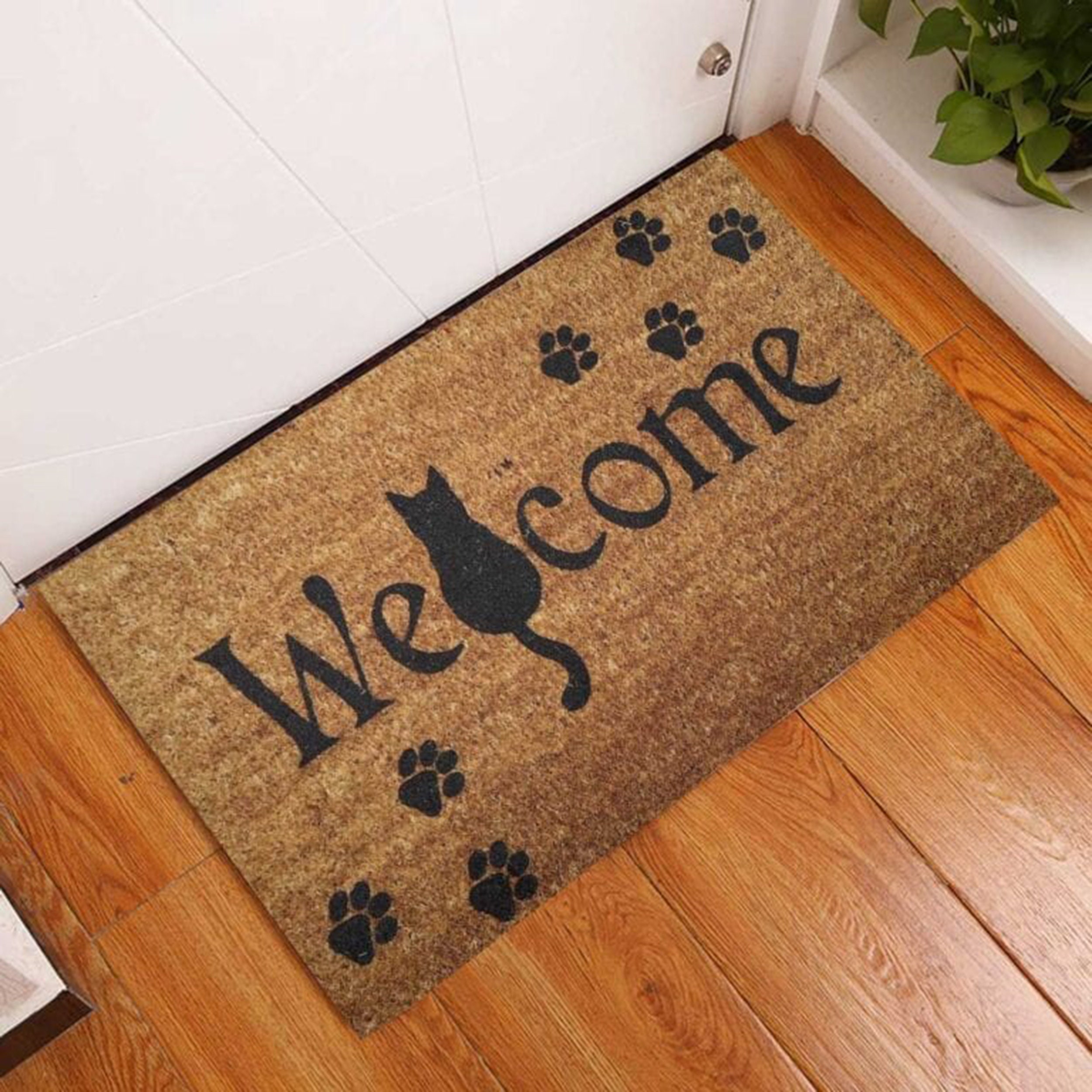 Cat Doormat Cat Lover Gift Ideas Cat Owner Mat Etsy