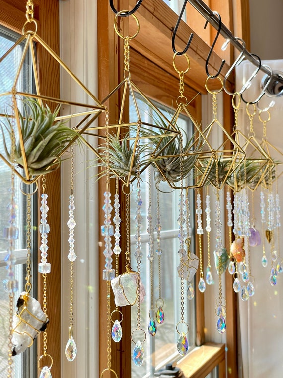 Hanging crystals in on sale windows