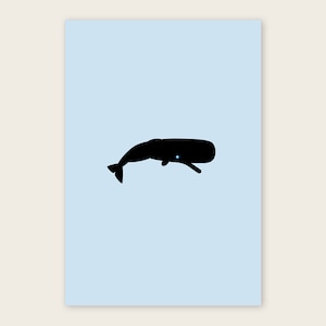 Postkarte "Wal"