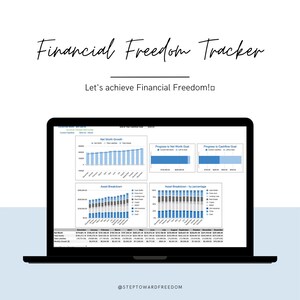 Financial Freedom Tracker: Ultimate Net Worth and Personal Finance Tracker