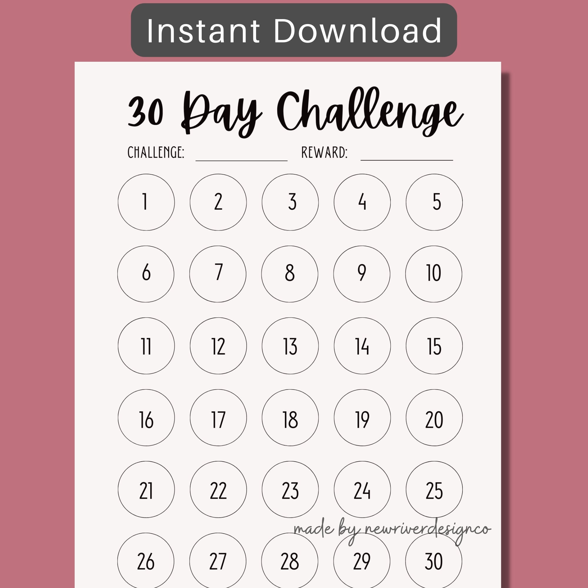 30-day-challenge-tracker-new-habit-tracker-printable-goal-challenge-simple-30-day-tracker-minimalist-challenge-shade-in-goals-chart-etsy for 30 Day Chart Printable Free 30 Day Challenge Tracker, New Habit Tracker, Printable Goal Challenge, Simple 30 Day Tracker, Minimalist Challenge, Shade in Goals Chart - Etsy for 30 Day Chart Printable Free
