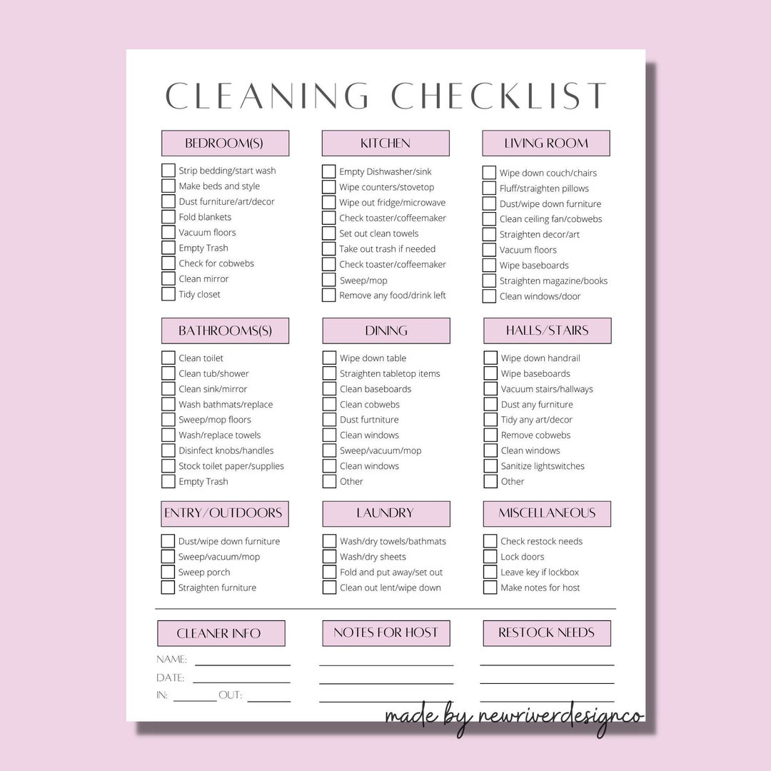 airbnb-cleaning-checklist-housekeeping-template-for-vacation-etsy-uk