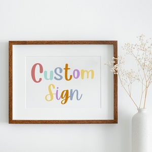 Customizable Sign Printable, Classroom Door Sign, Classroom Printable ...