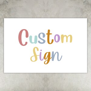 Customizable Sign Printable, Classroom Door Sign, Classroom Printable ...