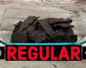 Black Belt REGULAR Homemade Angus Beef Jerky