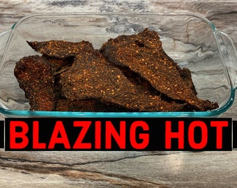 Black Belt BLAZING HOT Homemade Angus Beef Jerky