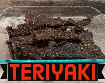 Black Belt TERIYAKI Homemade Angus Beef Jerky