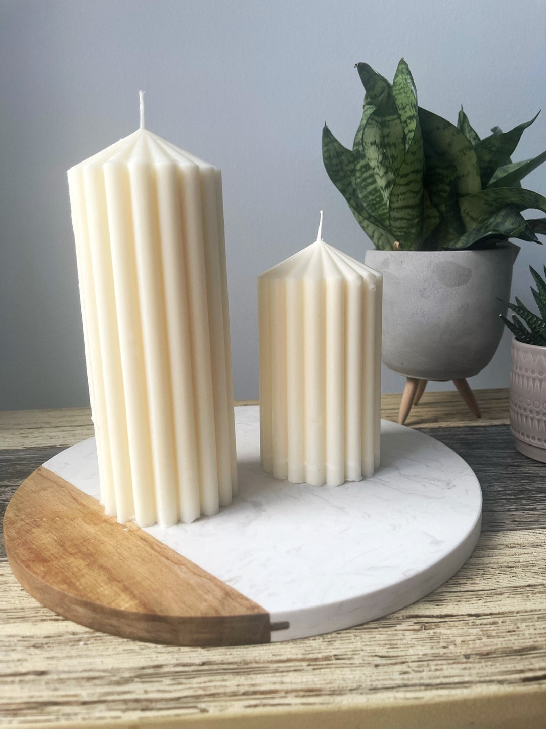 Tall Candle, Short Candle, Pillar Candle, Candle Gift, Decorative ...