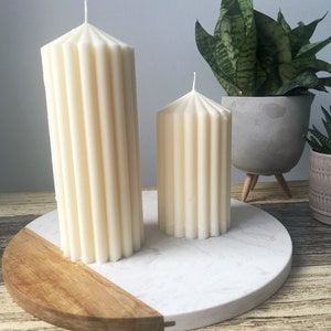 Große Kerze, kurze Kerze, Säulenkerze, Kerzengeschenk, Dekokerze, Einzigartige Kerze, Duftkerze