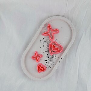 Valentine XO Clay Cutter | Valentines Day Clay Cutters| Valentine&#39;s Dangle