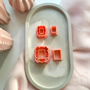 Frame Polymer Clay Cutter / Polymer Clay Cutters / Jewelry Tools / Earring Making / Clay Tools