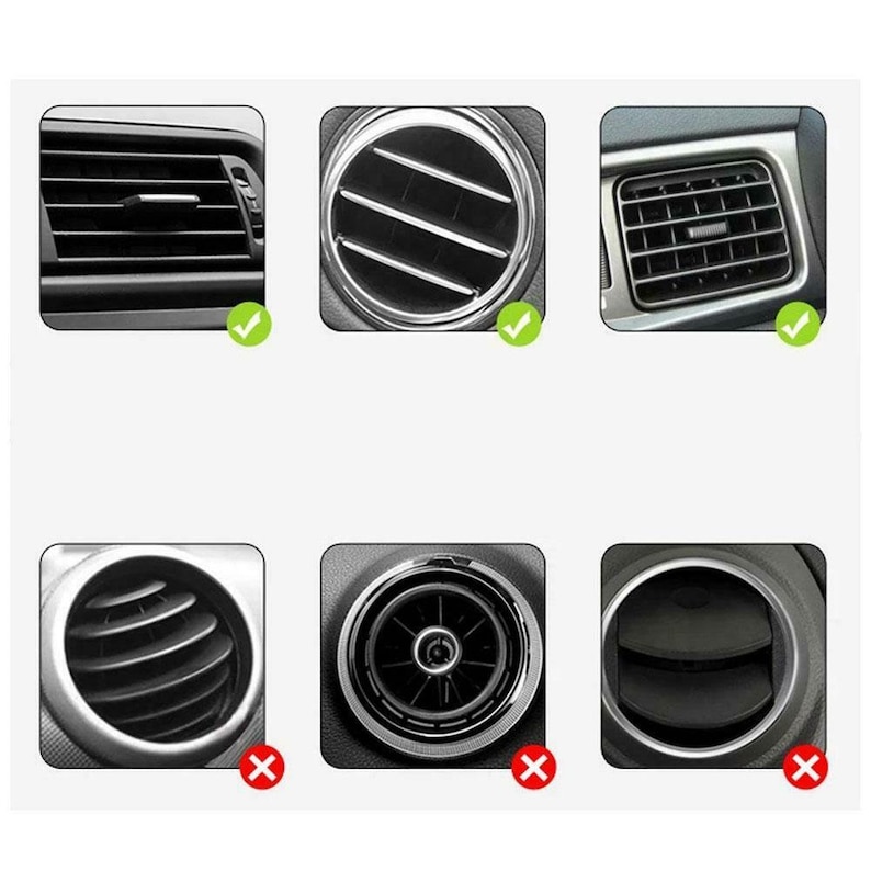 Universal Car Air Vent Phone Mount Holder Clip For Pop Out Phone Sockets