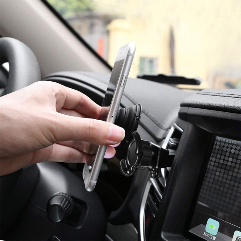 Universal Car Air Vent Phone Mount Holder Clip For Pop Out Phone Sockets