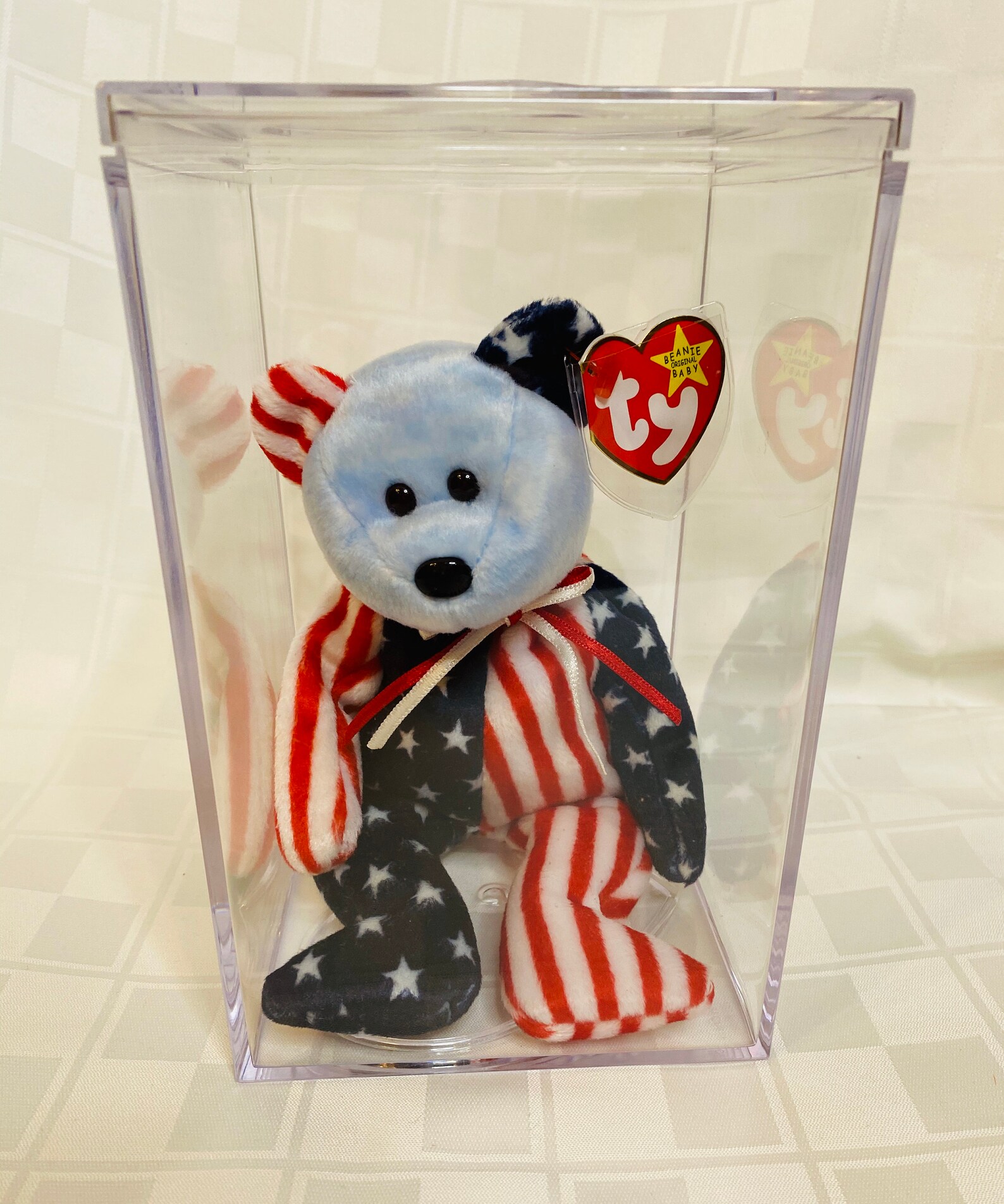 NWT RARE Retired 1999 Ty Spangle Beanie Baby Patriotic Etsy