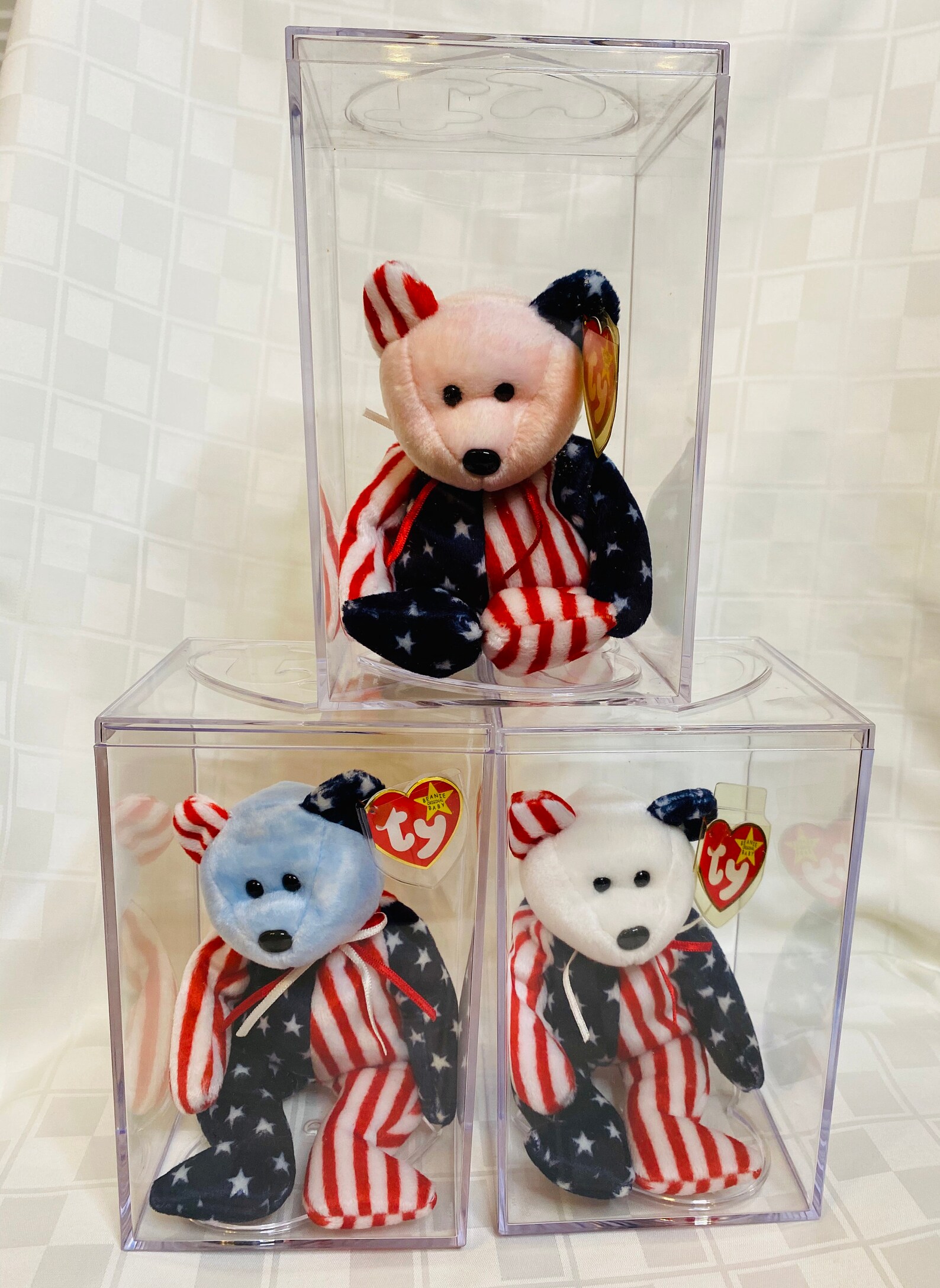 NWT RARE Retired 1999 Ty Spangle Beanie Baby Patriotic Etsy