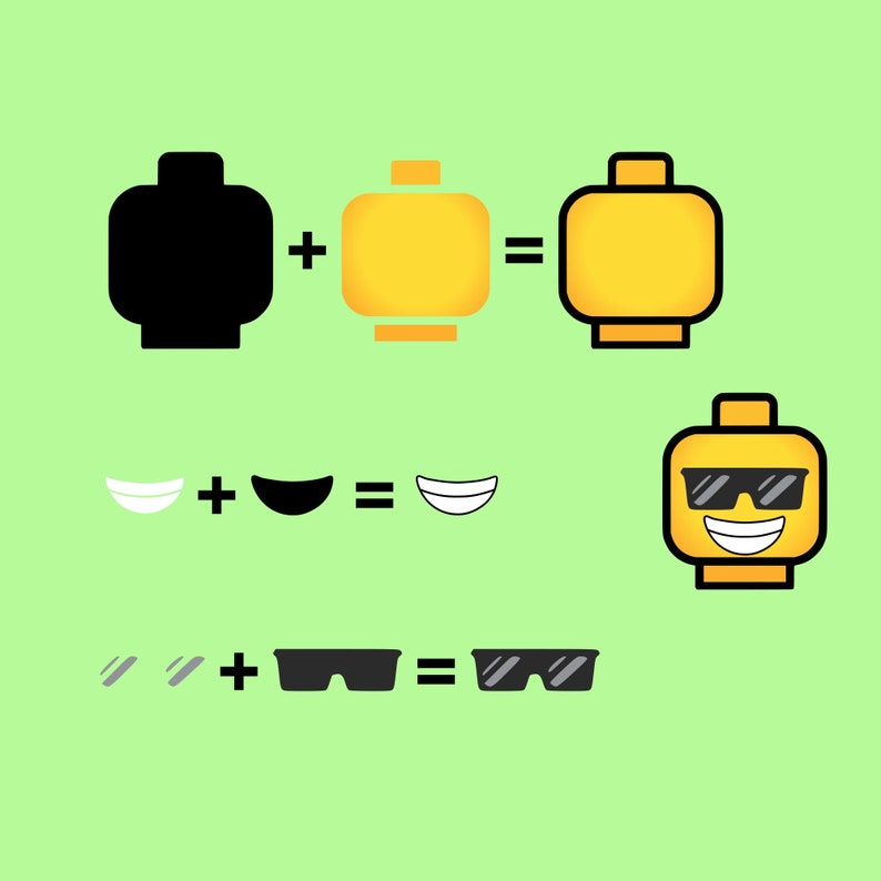 20 Brick Emojis Vol 4 Mini Figure Emojis Brickmojis SVG Etsy Canada