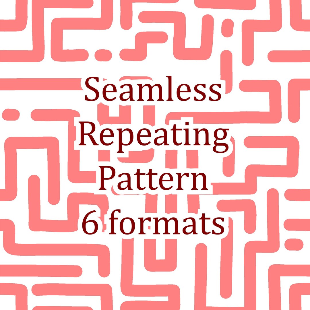 Seamless Pattern Repeating Pattern Organic SVG Eps Ai Jpg Png Dxf ...