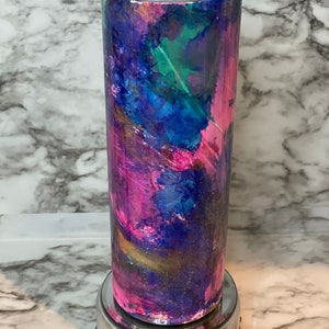 Nighttime Sky Mosaic Tumbler