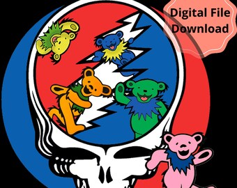 Download Grateful Dead Svg Etsy